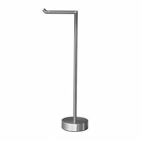 .ORG Metal Toilet Paper Stand in Nickel/chrome