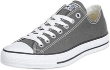 Load image into Gallery viewer, Converse Chuck Taylor All Star Canvas Low Top Sneaker, Charcoal ,12 mens_us/14 womens_us