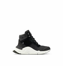 Load image into Gallery viewer, Sorel Women's Kinetic RNEGD Conquest Boot — Black, Sea Salt — Waterproof Leather Winter Boots — Size 5.5