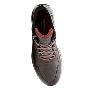 Rockport women's XCS Pathway Waterproof MidBoot Hiking Boot, Steel Grey Leather/Suede/Ripstop,