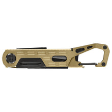 Load image into Gallery viewer, Gerber Gear Stake Out 11-in-1 Multi-tool - 2.2" Plain Edge Blade, Tent Stake Puller, Carabiner Carry - EDC Gear and Equipment - Bronze