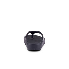 Load image into Gallery viewer, OOFOS Women's Oolala Luxe Thong Recovery Sandal - Color: Cabernet (Regular Width) - Size: 7
