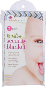 Miracle Blanket Soft Muslin Security Blanket Newborn Nursery Sleep Essential - Pack of 2 Warm Wraps (Forest Owl)