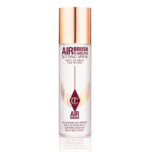 Load image into Gallery viewer, Charlotte Tilbury Airbrush Flawless Setting Spray - Ultra-Fine Hydrating Mist to Prime &amp; Set Makeup Up to 16Hr – Soothes and Blurs Skin, Waterproof, Wedding Makeup