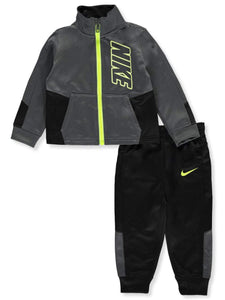 Nike Baby Boys' 2-Piece Tracksuit Pants Set - Black, 18 Months