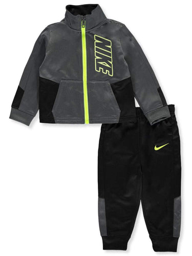 Nike Baby Boys' 2-Piece Tracksuit Pants Set - Black, 18 Months