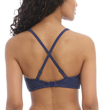 Load image into Gallery viewer, Freya Women's Sundance Concealed Underwire Bralette Swim Top, AS4000, Denim, 34FF