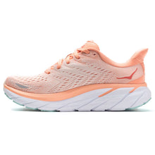 Load image into Gallery viewer, HOKA ONE Womens Low-top Sneaker, Light Orange/Pink, 7 US
