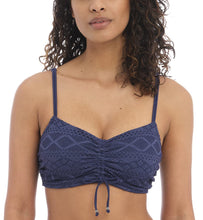 Load image into Gallery viewer, Freya Women's Sundance Concealed Underwire Bralette Swim Top, AS4000, Denim, 34FF