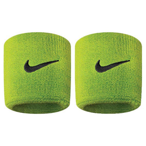 Nike Swoosh Wristbands (Atomic Green/Black, Osfm)