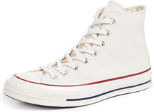 Load image into Gallery viewer, Converse Men&#39;s Chuck 70 Classic High Top Low Sneakers, Parchment, 6