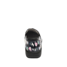 Load image into Gallery viewer, Alegria Womens Keli Professional Clog Teacup Black Patent Leather