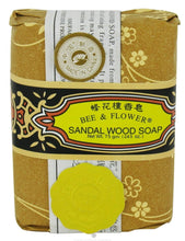 Load image into Gallery viewer, Bee &amp; Flower Soap Bar Sandalwd