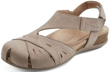 Load image into Gallery viewer, Earth Origins Women’s Birdine Leather Sandal I Casual, Slip Resistant, Everyday Sandals - Coco - 7.5