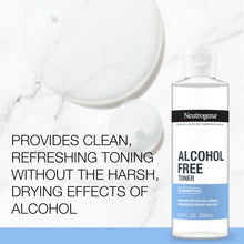 Load image into Gallery viewer, Neutrogena Alcohol-Free Gentle Daily Fragrance-Free Face Toner to Tone &amp; Refresh Skin, Toner Gently Removes Impurities &amp; Reconditions Skin, Hypoallergenic, 8 fl. oz
