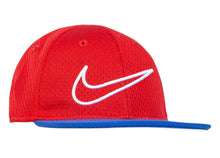 Load image into Gallery viewer, Nike Boy`s Mesh Snapback Hat (Red(6A2789-U10)/White, 12-24 Months)