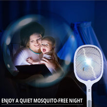 Load image into Gallery viewer, WBM Smart Bug Zapper, Electric Mosquito Killer, Rechargeable Electric Fly Swatter for Home &amp; Outdoor