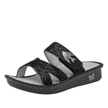Load image into Gallery viewer, Alegria Womens Victoriah Something Is Fishy Leather Slide Sandal 8-8.5 M US