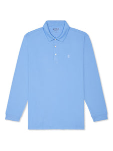 IZOD Men's Golf Long Sleeve Tournament Polo Shirt, Black, XX-Large