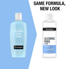 Load image into Gallery viewer, Neutrogena Alcohol-Free Gentle Daily Fragrance-Free Face Toner to Tone &amp; Refresh Skin, Toner Gently Removes Impurities &amp; Reconditions Skin, Hypoallergenic, 8 fl. oz