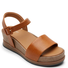 Load image into Gallery viewer, Rockport Women's Delanie 2 Piece Sandal, Honey, 8