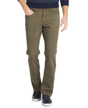 Load image into Gallery viewer, IZOD Men's Relaxed Fit Comfort Stretch Denim Jeans, Smoky Olive, 30W X 32L