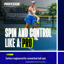 Load image into Gallery viewer, Professor PhD T700 Raw Carbon Fiber Premium Pickleball Paddle Racket - Precision Honeycomb Core - Enhanced Power &amp; Control - USAPA Pickleball Approved