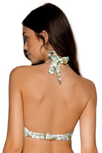 Load image into Gallery viewer, Sunsets Muse Halter Bikini Top, Montego, 36E/34F/32G