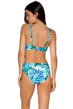 Load image into Gallery viewer, Sunsets Taylor Bralette Swim Top, Seascape, 40G/38H