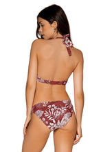Load image into Gallery viewer, Sunsets Femme Fatale Hipster Women's Swimsuit Bikini Bottom, Hawaiian Hideaway, Large