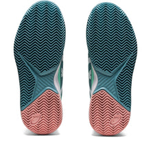 Load image into Gallery viewer, ASICS Women's Gel-Resolution 8 Clay Tennis Shoes, 11.5, Smoke Blue/White