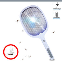 Load image into Gallery viewer, WBM Smart Bug Zapper, Electric Mosquito Killer, Rechargeable Electric Fly Swatter for Home &amp; Outdoor