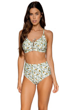 Load image into Gallery viewer, Sunsets Kauai Keyhole Swim Top, Montego, 34DD