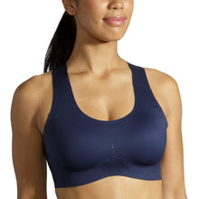 Load image into Gallery viewer, Brooks Women's Crossback 2.0 Sports Bra for Running, Workouts &amp; Sports - Navy - 30 C/D