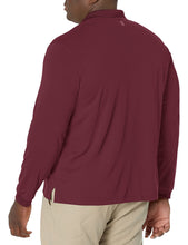 Load image into Gallery viewer, IZOD Men's Golf Long Sleeve Tournament Polo Shirt, Black, XX-Large