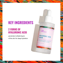 Load image into Gallery viewer, Good Molecules Hyaluronic Acid Serum - Hydration for Dry Skin to Moisturize, Plump, and Firm - 1% HA, Anti-aging Water-Based Skincare for Face