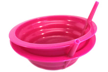 Load image into Gallery viewer, GOOD LIVING Set of 2 Sip-A-Bowl Cereal Bowls with Built-in Straw, Colors Vary, 3-Pack (3 Sets, 6 Bowls in Total)