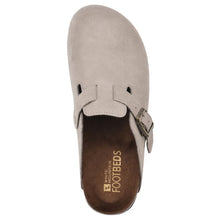 Load image into Gallery viewer, WHITE MOUNTAIN Women&#39;s Bari Footbed Sandal, Taupe/Suede, 10 M