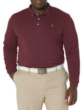 Load image into Gallery viewer, IZOD Men's Golf Long Sleeve Tournament Polo Shirt, Eden, Medium
