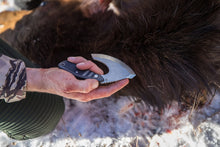 Load image into Gallery viewer, Gerber Gear Downwind Ulu - Ulu Knife with Sheath for Hunting Gear - Black