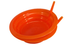 Load image into Gallery viewer, GOOD LIVING Set of 2 Sip-A-Bowl Cereal Bowls with Built-in Straw, Colors Vary, 3-Pack (3 Sets, 6 Bowls in Total)
