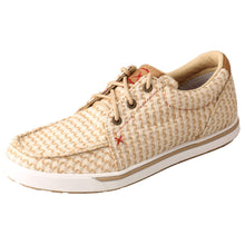 Load image into Gallery viewer, Twisted X Women's Kicks, Moc Toe, Sand Shell Tweed, 7.5 M