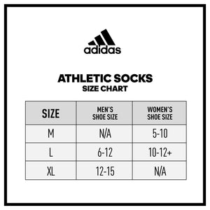 adidas Men's Superlite Stripe 3 Low Cut Socks (3-Pair), Black/Night Grey/Onix Grey, Large