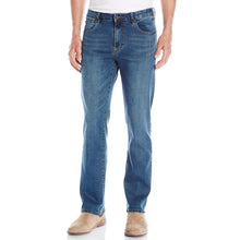 Load image into Gallery viewer, IZOD Men's Comfort Stretch Denim Jeans (Relaxed Fit), Indigo Blast, 42W x 34L