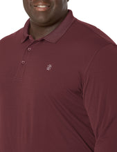 Load image into Gallery viewer, IZOD Men's Golf Long Sleeve Tournament Polo Shirt, Eden, Medium