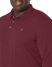 Load image into Gallery viewer, IZOD Men's Golf Long Sleeve Tournament Polo Shirt, Eden, Medium