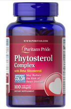 Load image into Gallery viewer, Puritan's Pride Premium Phytosterol Complex 1000mg with Beta Sitosterol