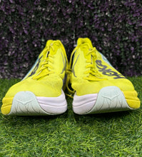 Load image into Gallery viewer, HOKA ONE Rocket X Running Shoes Blue Glass Evening Primrose Size 10 Women, 9 Men