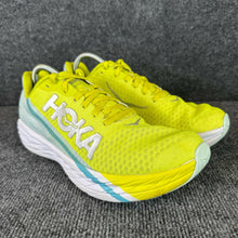 Load image into Gallery viewer, HOKA ONE Rocket X Running Shoes Blue Glass Evening Primrose Size 10 Women, 9 Men