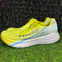 Load image into Gallery viewer, HOKA ONE Rocket X Running Shoes Blue Glass Evening Primrose Size 10 Women, 9 Men